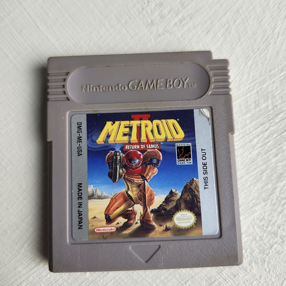 Metroid II Return of Samus (Nintendo Game Boy, 1991) Cartridge Only Tested